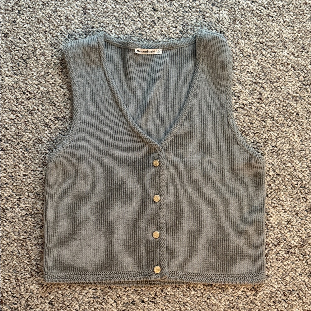 Abercrombie & Fitch sweater vest sz XL